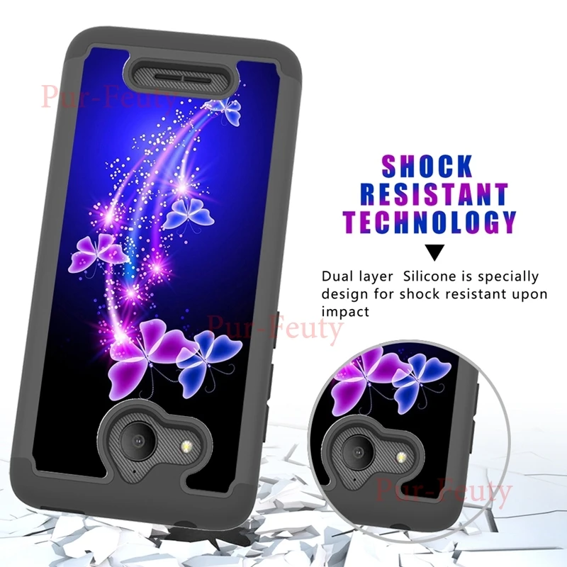 Чехол для Alcatel Tetra 5041C TPU чехол роскошный Броня противоударный телефона жесткая