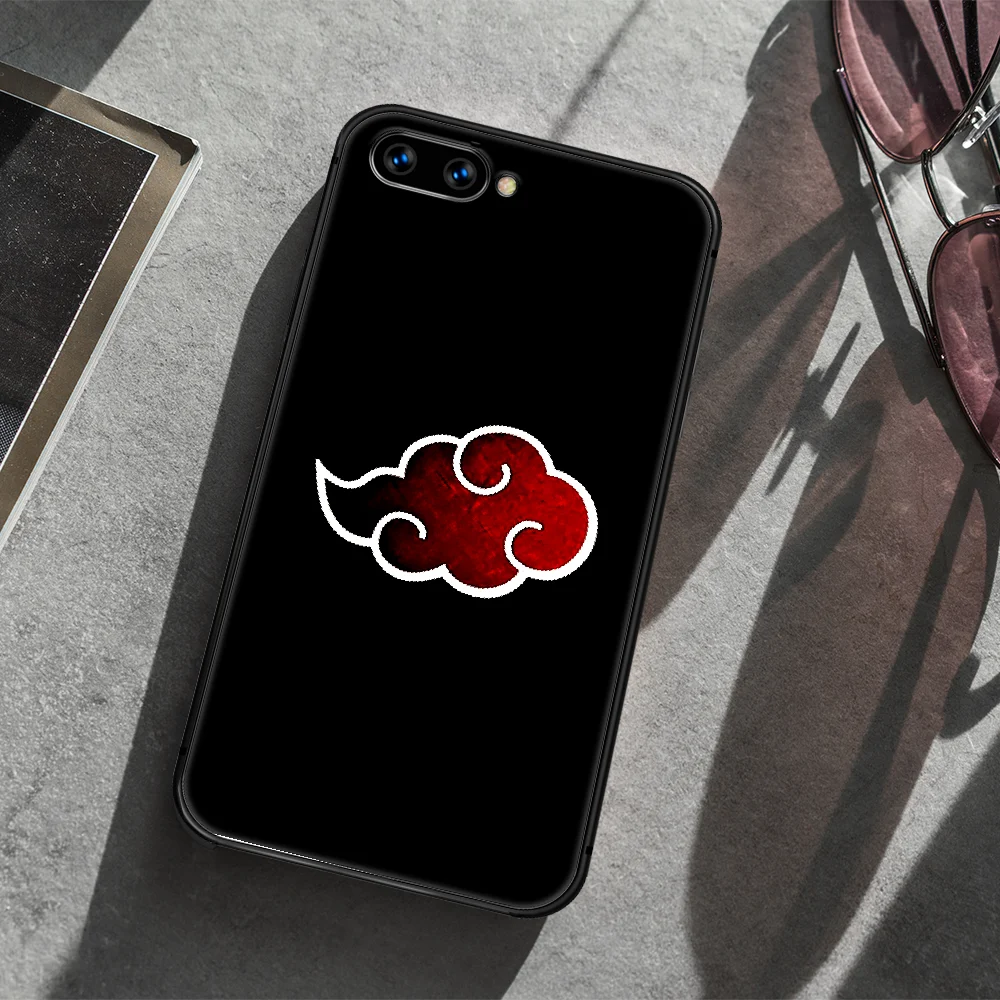

Akatsuki N-NARUTO Phone Case Cover Hull For HUAWEI honor 7a 8 8s 8a 8x 9 9x 10 20 i Lite Pro black Prime 3D Cover Soft Hoesjes