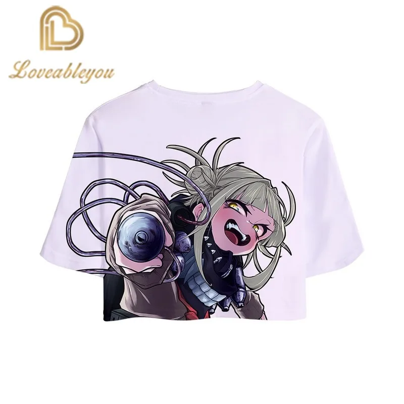 3D Print Top Crop Girl T-shirt High Quality Short Tshirt for Women Sexy Clothes Sale Casual Tops |