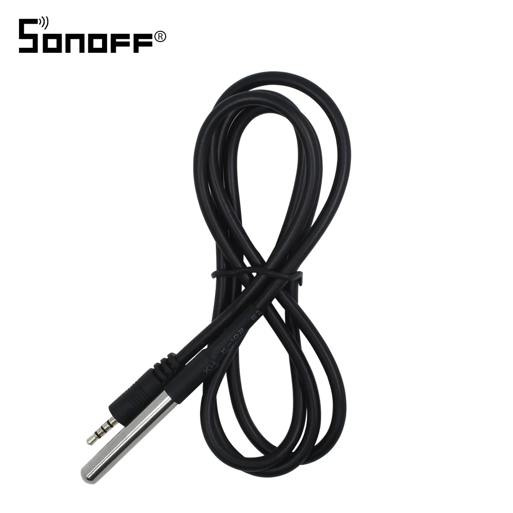DS18B20 SONOFF TH16 Wifi переключатель SI7021 DS18B20 датчик AL560 расширение мониторинга температуры и влажности Зонд 15A таймер Google Home Alexa - Комплект: DS18B20