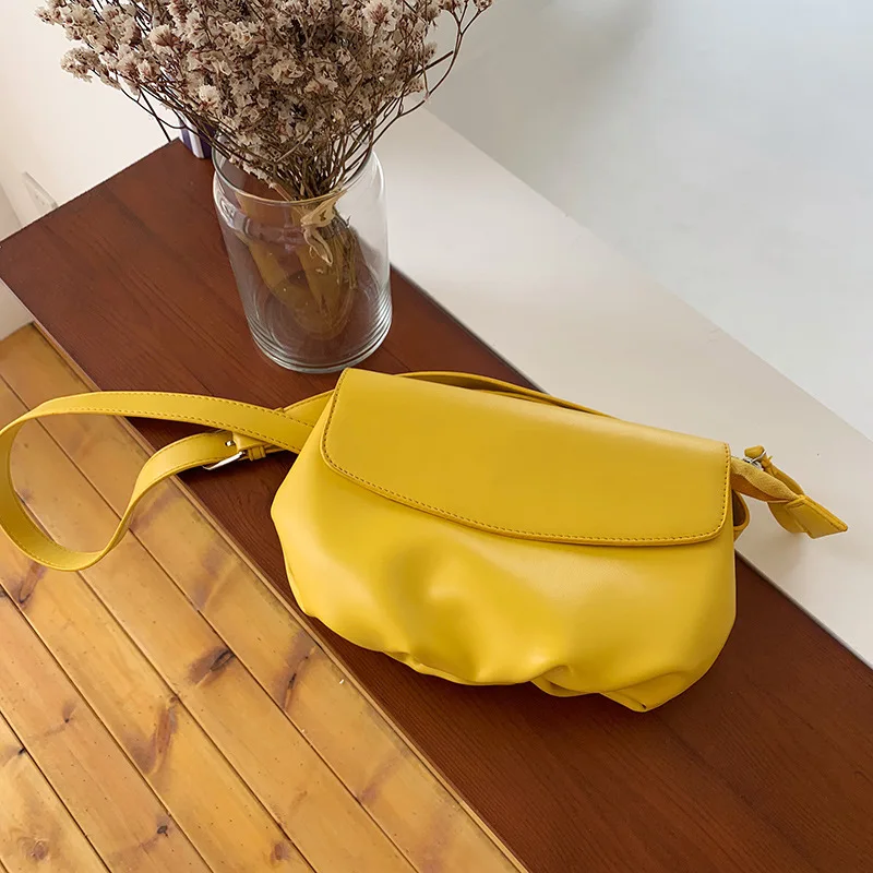 

New Women Handbag Korean Soft PU Female Solid Messenger Bag Crossbody Shoulder Bags Chain Women's Flap Clutches bolsas feminina