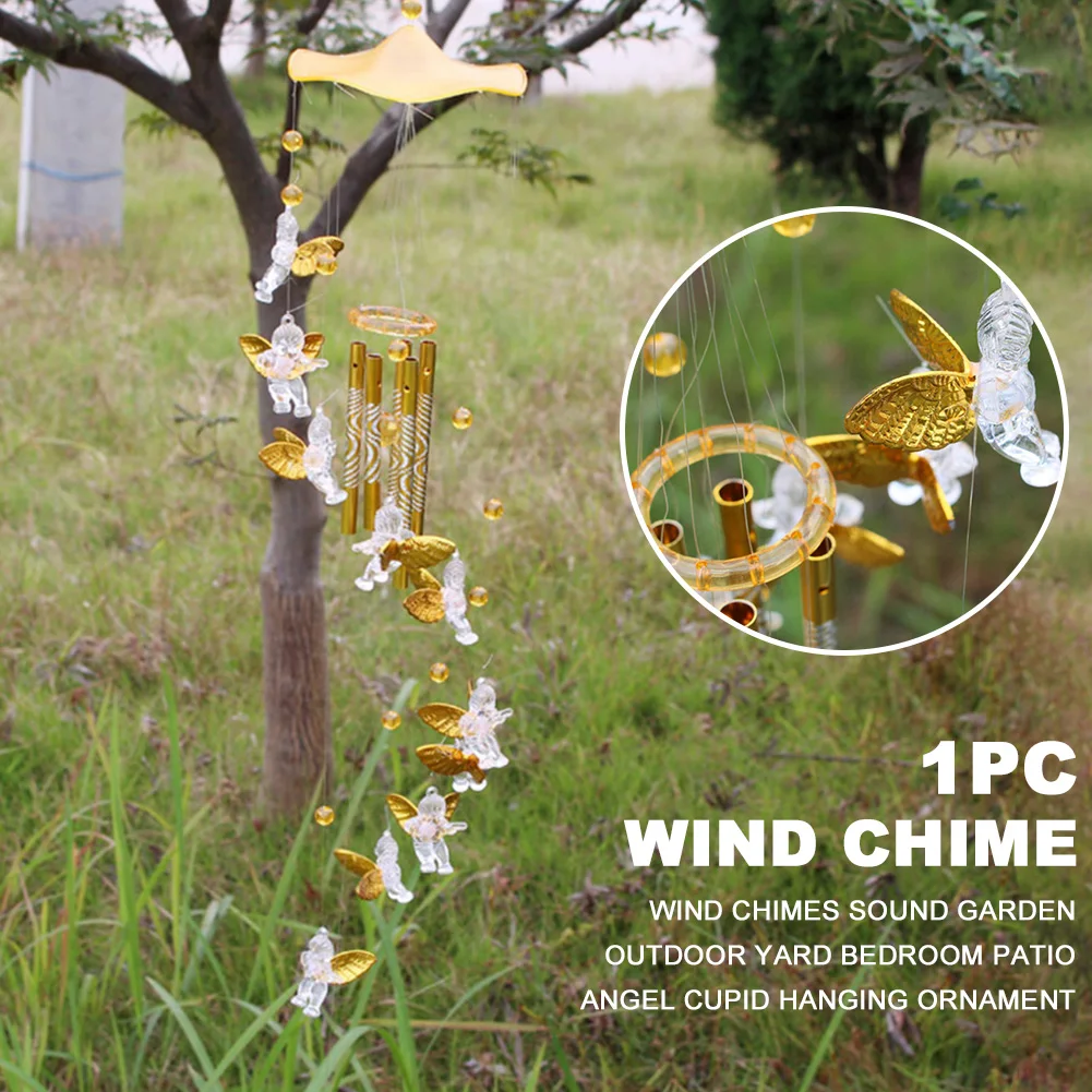 Подарок на день рождения ремесло подвесное украшение ангел Купидон наружный сад