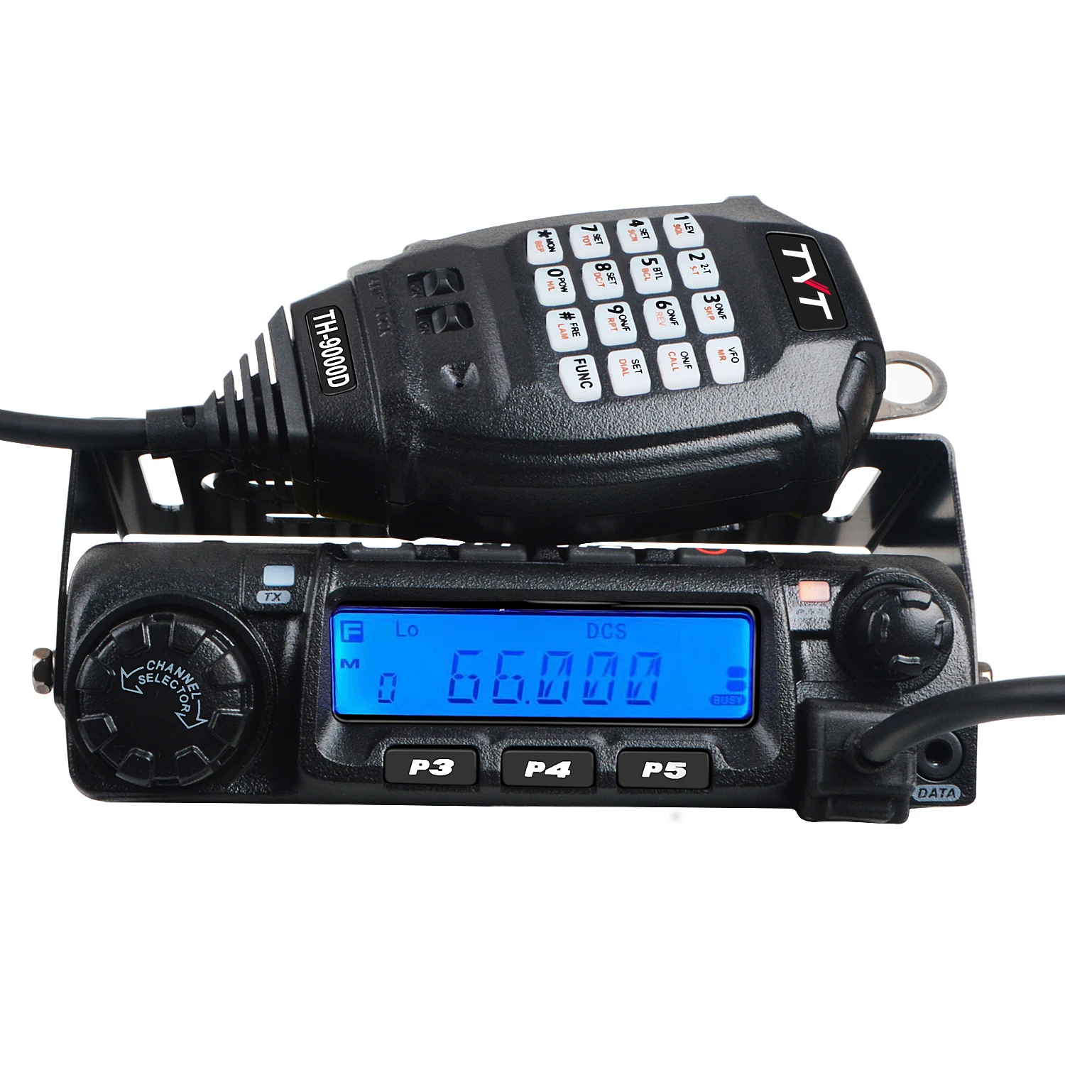 

TYT Walkie Talkie TH-9000D 66-88 МГц 200 каналов 45 Вт мобильный трансивер Радио скремблер с DTMF ручной микрофон