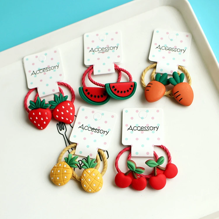 Резинки для волос Детские эластичные 2 шт. | Аксессуары одежды