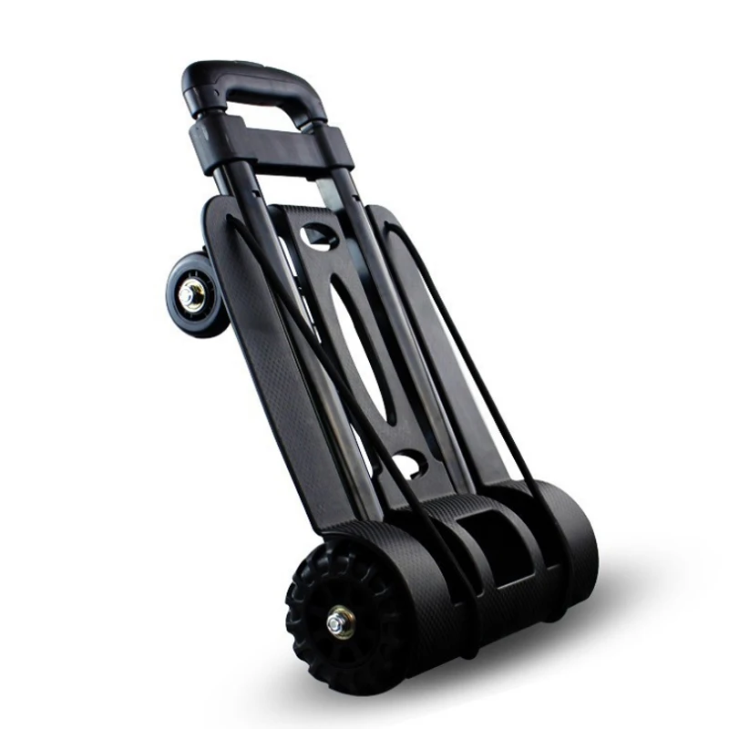 

Portable Travel Trailer Aluminum Alloy Car Folding Luggage Cart Household And Car Luggage Cart Shopping Trolley Trunk trailer