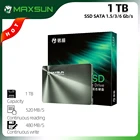 Внутренний твердотельный накопитель MAXSUN SATA SSD 2,5 дюйма, 1 ТБ, жесткий диск для ноутбука и настольного компьютера, 520 дюйма, МБс., жесткий диск SATA 1,536 Гбс