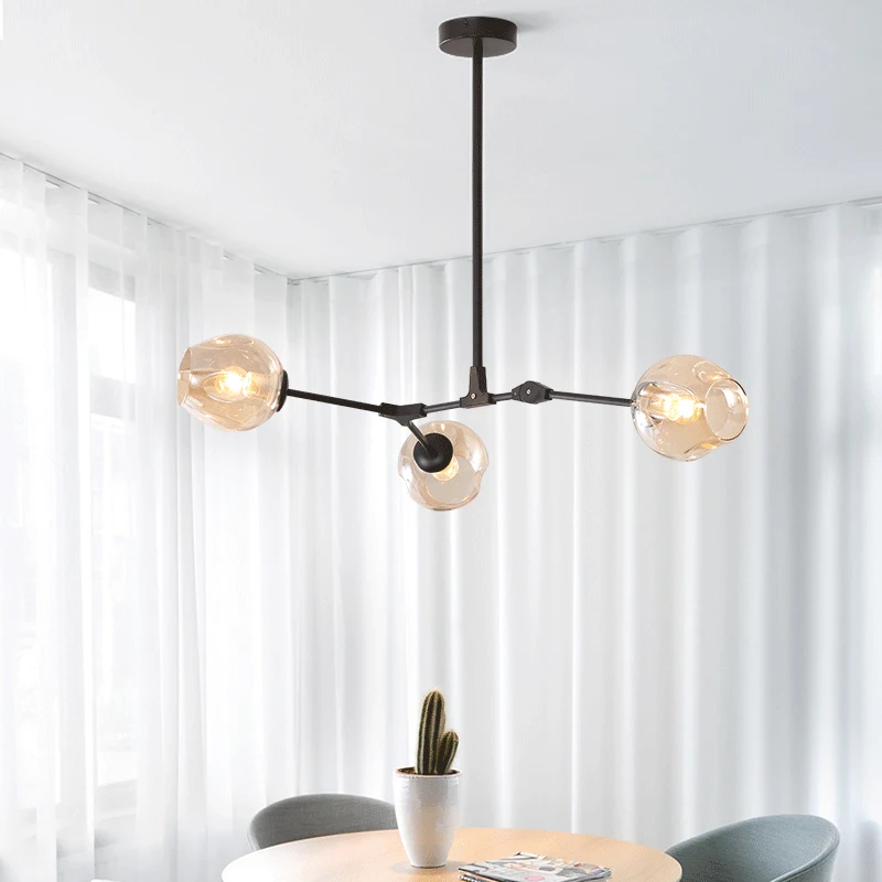 Светодиодные лампы в скандинавском стиле современная люстра для освещения