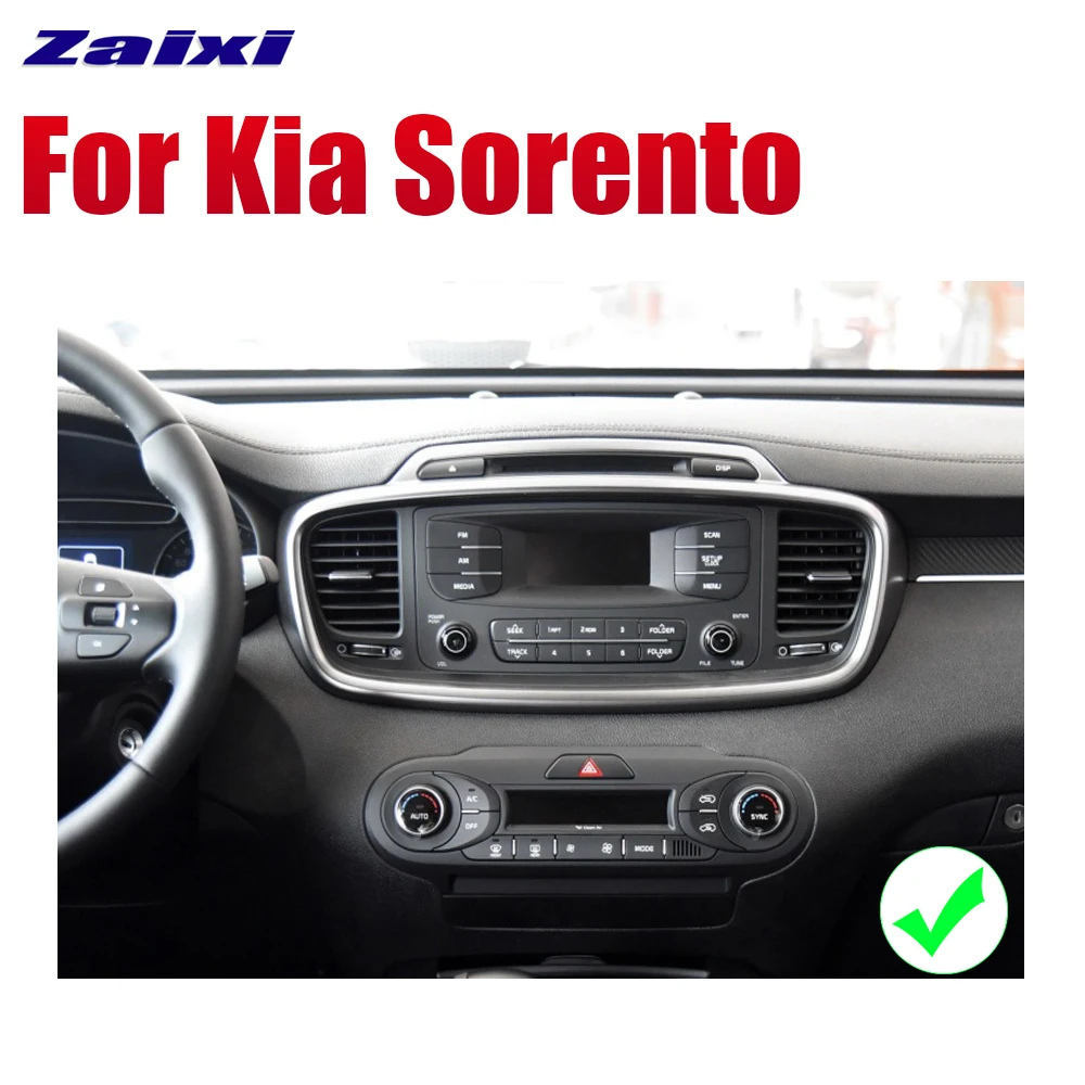 Автомагнитола ZaiXi Android 2 Din для Kia Sorento 2015 ~ 2019 автомобильный мультимедийный плеер GPS