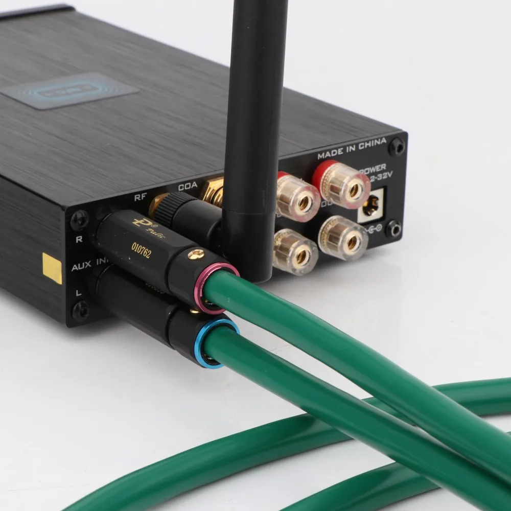 

One pair 2328 Audio Cable Male to Male HIFI RCA Cable 6N OFC RCA Male to Male Audio Cable,Pailiccs Silver Plated RCA Plug Cable