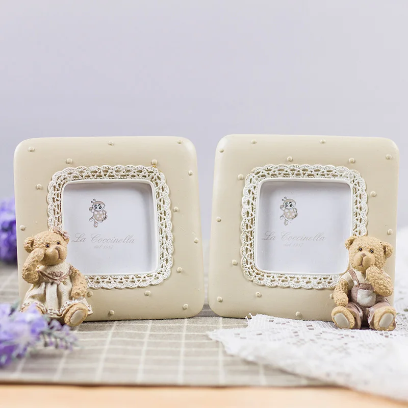 Милый медвежонок украшения для фоторамки 3 дюйма фото ребенка | Дом и сад