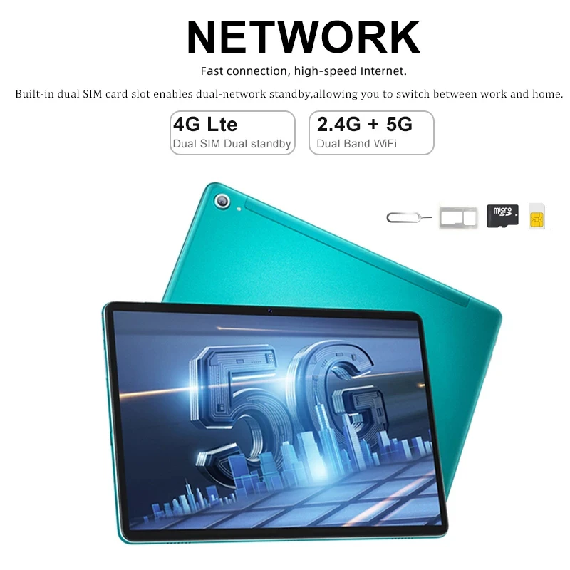2022 newest android tablet pc 10 1 inch mt6771 octa core 135mp dual 4g lte 8gb ram 128gb rom 19201200 2 5k ips tablets план