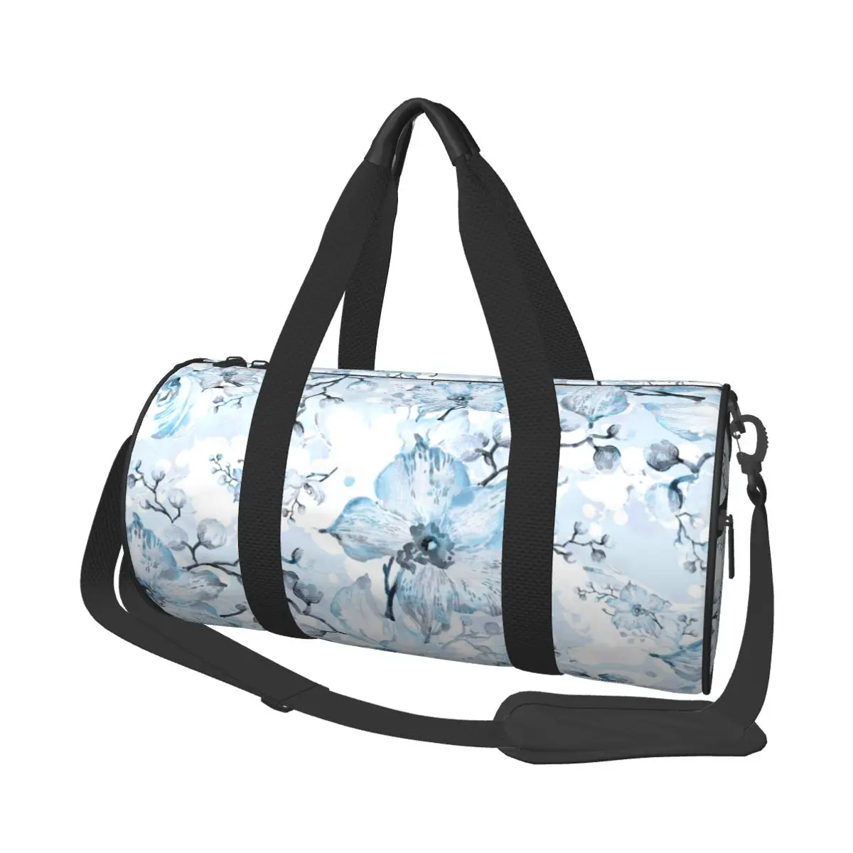 

Travel Bag Large Capacity Luggage Duffle Bag Watercolor Orchids Leisure Handbag Shoulder Bag Overnight Weekend Bag
