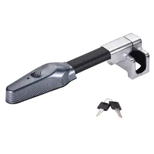 Противокражная блокировка рулевого колеса автомобиля, сигнализация безопасности, Автомобильные замки, Выдвижной Автомобильный Замок безопасности рулевого управления