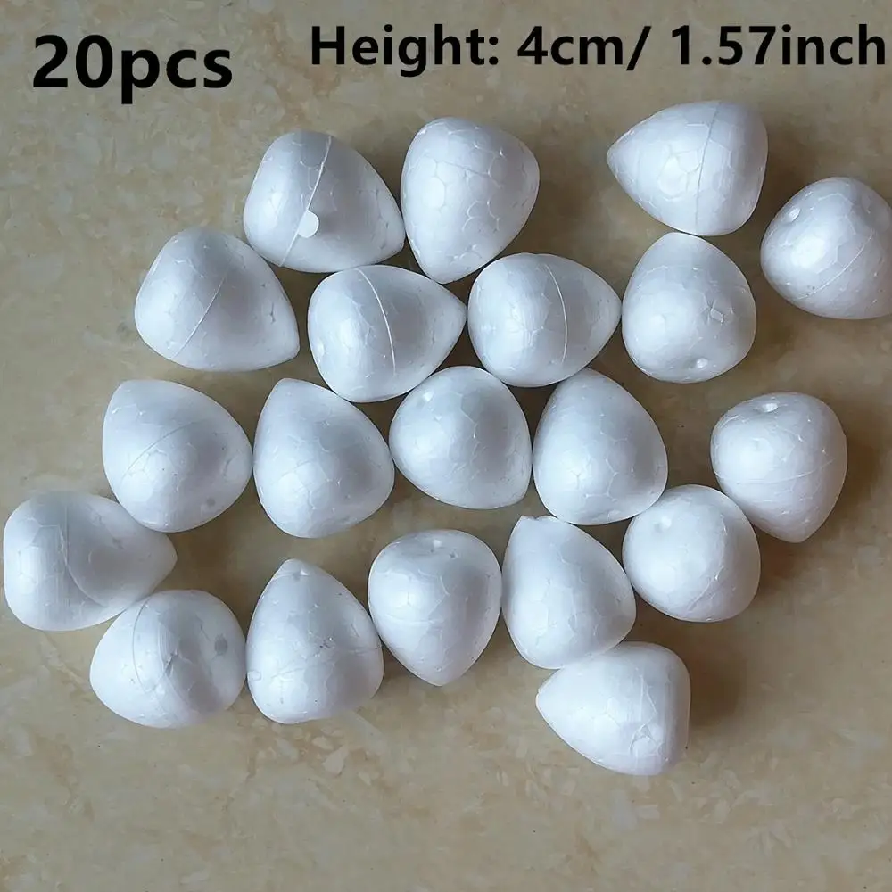 

Белые искусственные розы из пенопласта Felicoalice