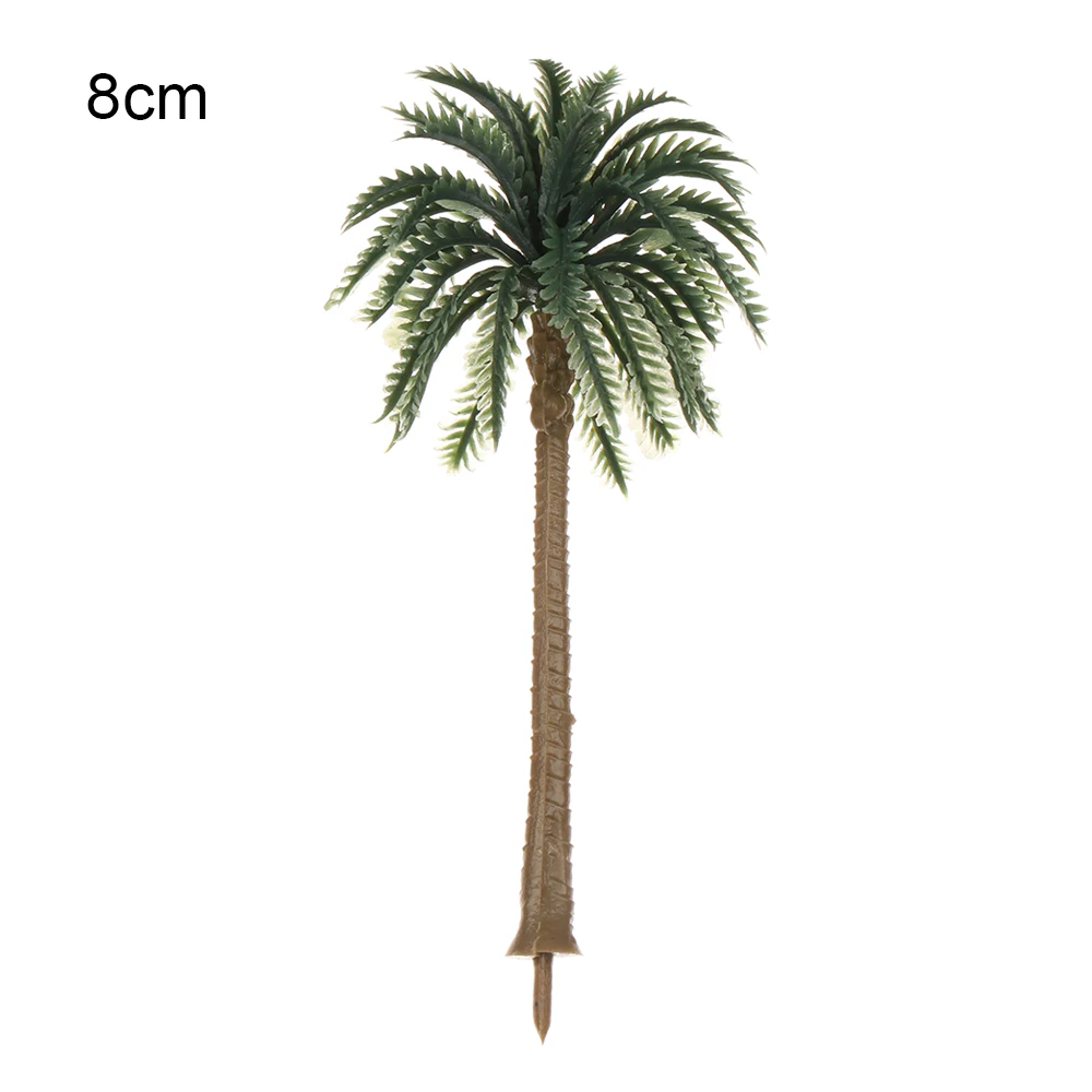 

Искусственное миниатюрное растение, пластиковая Кокосовая пальма, Искусственное искусство бонсай, миниатюрное ландшафтное украшение «сделай сам», Изысканная модель, 5 шт.