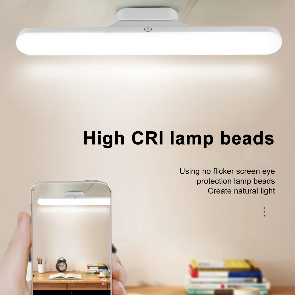 

Led Eye Protection Lamp Student Dormitory Desk USB Touch Mirror Front Lamp Magnetic Bedside Reading Lamp Cabinet Lamp Cool Lamp