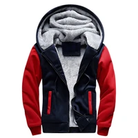plus size casual oversized warm thick sweater fleece cardigan hoodie mens winter jackets