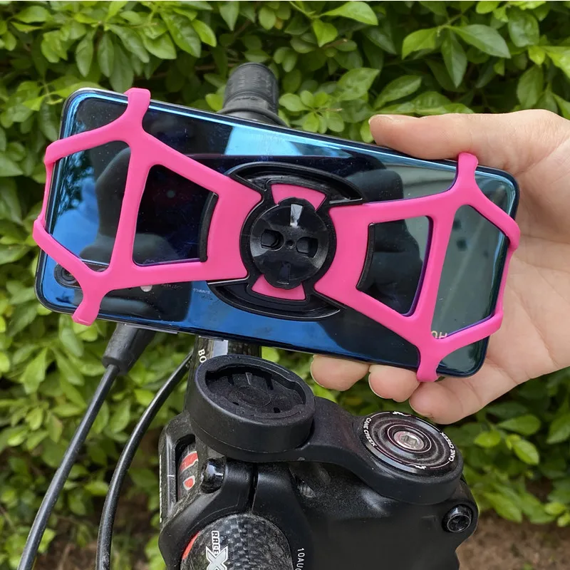 bike mount for bicycle mobile phone is suitable for garminmagene or xoss code folding binding plate seat watch rack accessories free global shipping
