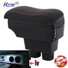 Подлокотник для Nissan Tiida, специальный центральный подлокотник модифицированные детали с USB светодиодный подсветкой