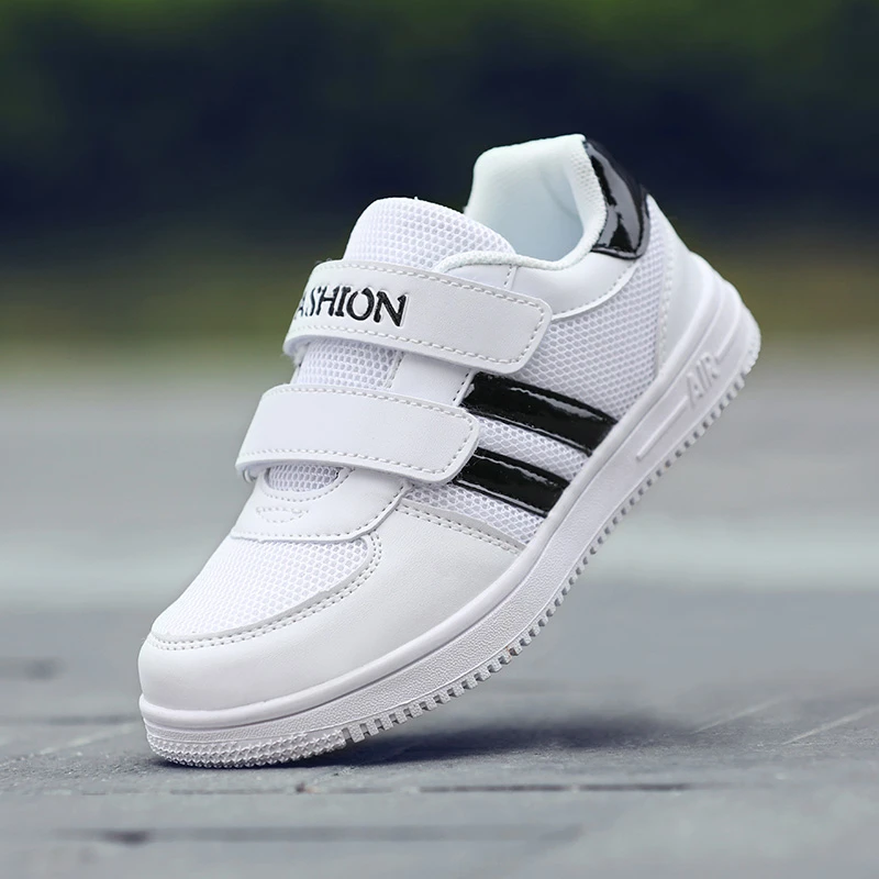 FLARUT детская беговая Обувь белые кроссовки для мальчиков спортивная обувь из