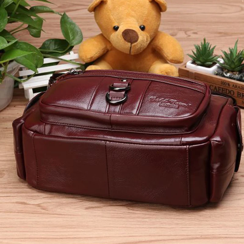 Сумка-мессенджер женская из натуральной воловьей кожи роскошный Хобо для