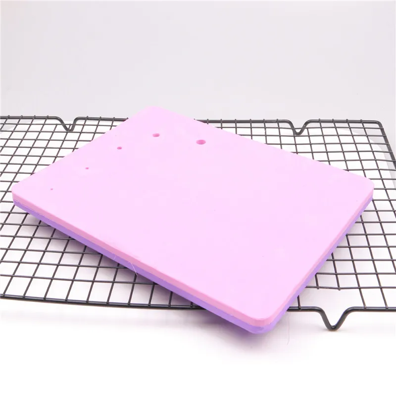 

2021 NEW 5 Holes Kitchen Fondant Cake Decorating Flower EVA Foam Mat Sugarcraft Sponge Pads For Sugar Craft Decor cake stand