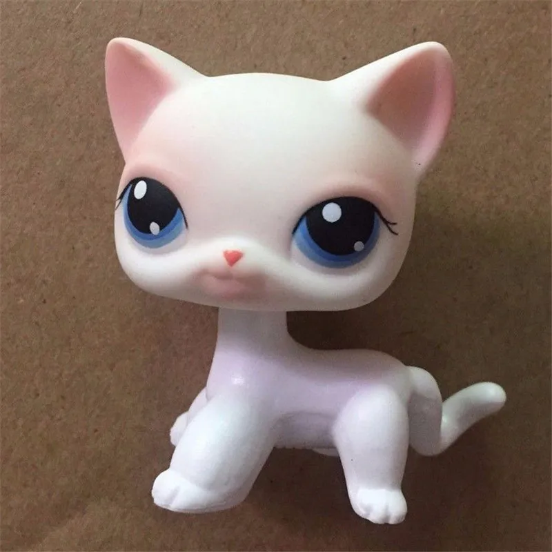 Редкие игрушки Lps Pet Shop бесплатная доставка короткая кошка коричневый немецкий