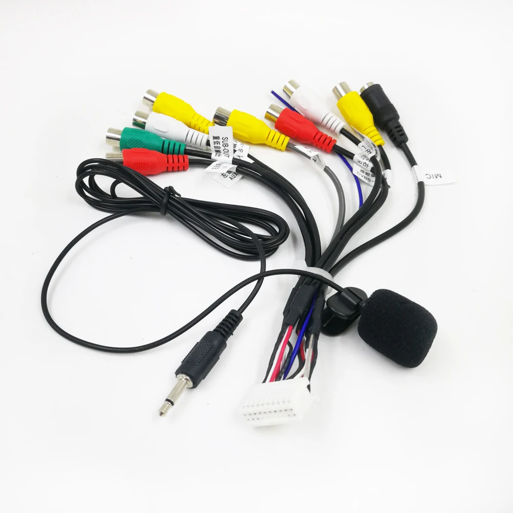 Biurlink для Android головное устройство автомобильный радиоприемник RCA выходной кабель