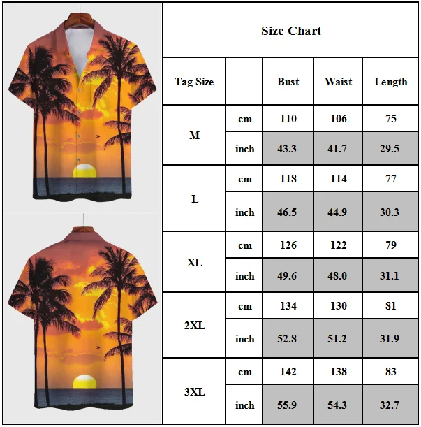 

Mens Short Sleeve Palm Printed T Shirts Hawaii Summer Holiday Beach Shirts Tees