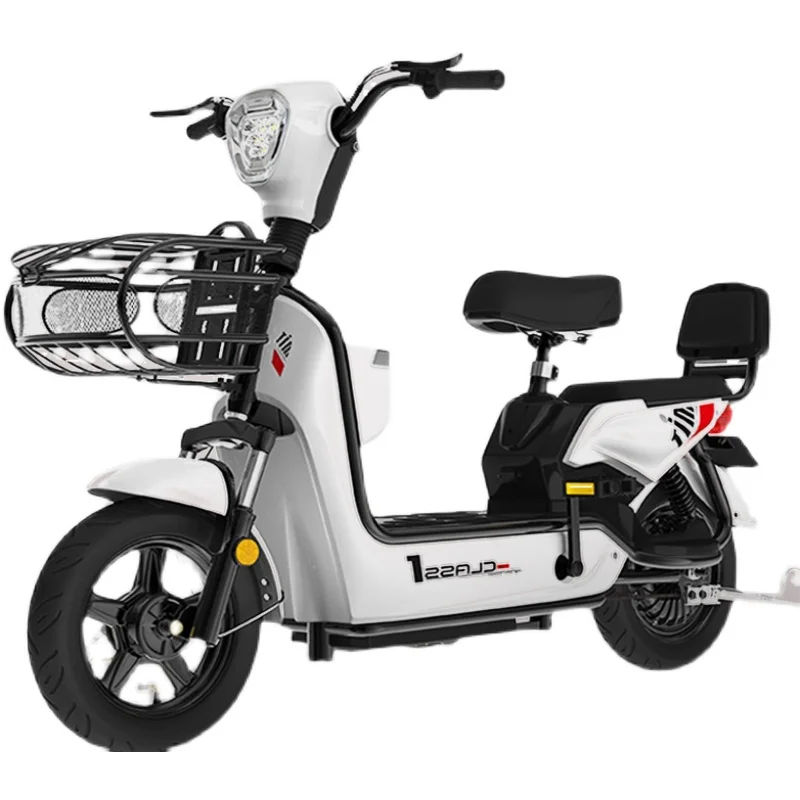 

Электрический велосипед FQ для прогулок, маленький взрослый Электрический мотоцикл с аккумулятором, электротранспортное средство