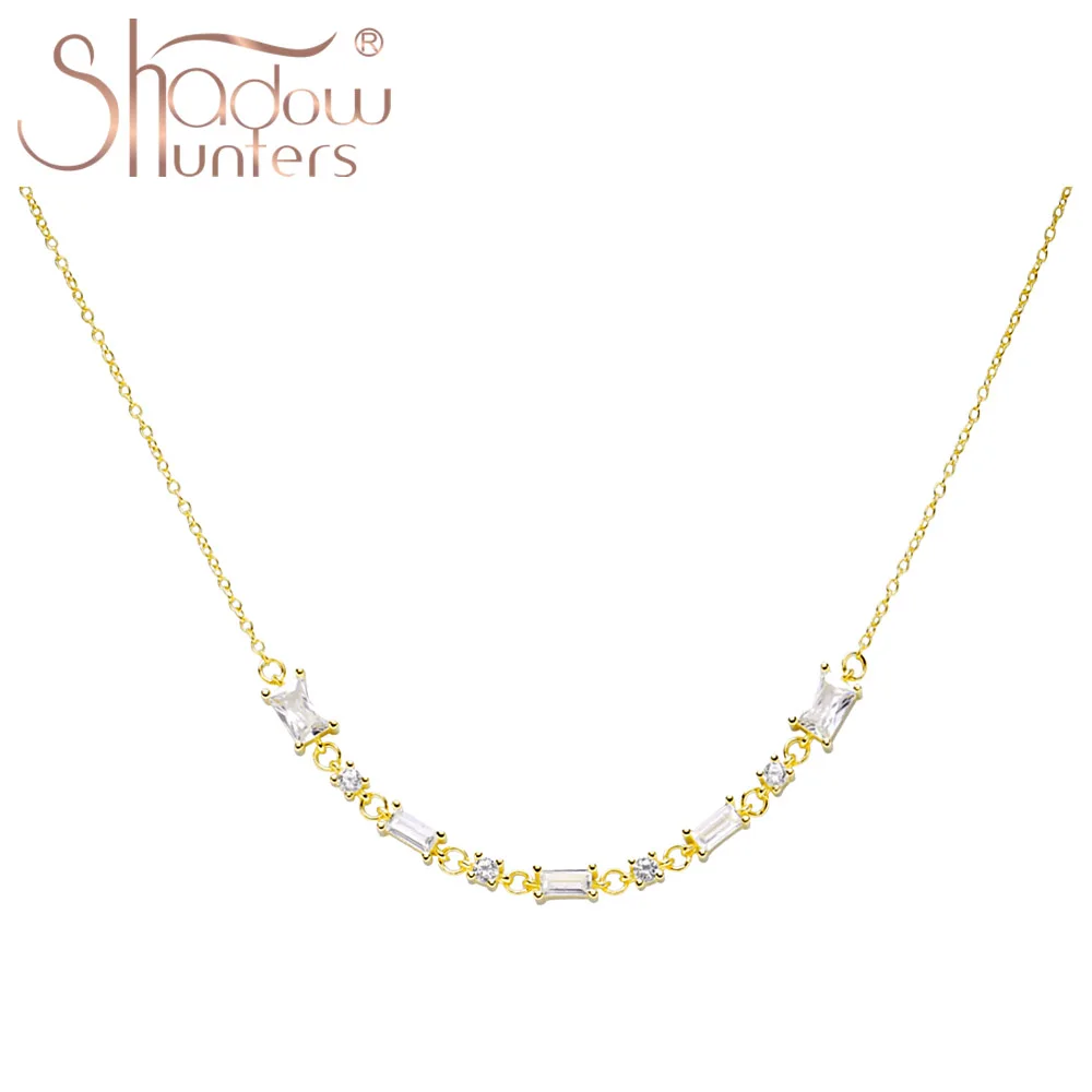 

Роскошные женские прямоугольные украшения SHADOWHUNTERS из стерлингового серебра 925 пробы с квадратным сияющим камнем, классические ювелирные из...