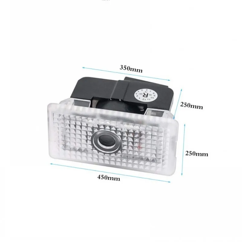 2X дверь автомобиля СИД светильник проектор логотип лазерный Ghost Shadow s для Tesla