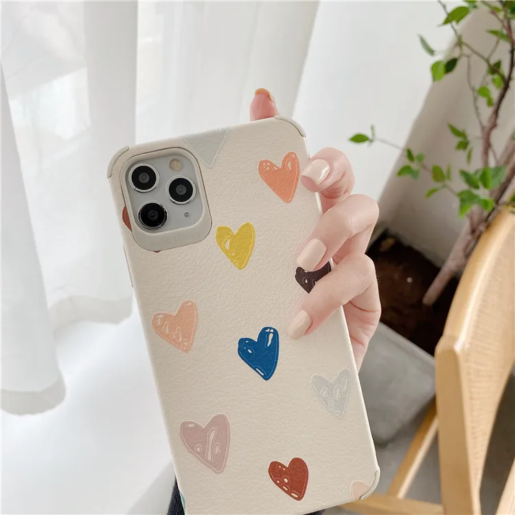 iPhone X Case Ins Simple Lovely Girls 11 Pro Candy Color SE2020 for Xr 7 XS Max 8Plus silicone Phone Protection | Мобильные телефоны