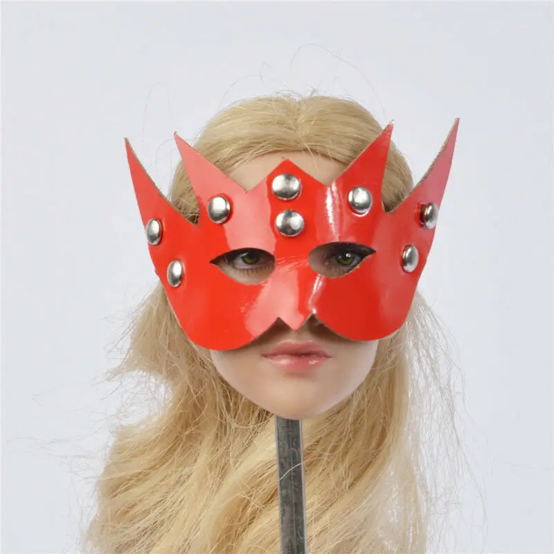 

Женская маска-солдат, красная/черная/Золотая, 12 дюймов