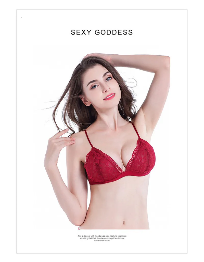 HIBUBBLE сексуальный кружевной бюстгальтер для женщин без косточек бюстгальтер пуш-ап дышащий треугольный тонкий кружевной бюстгальтер без косточек бюстгальтер soutien gorge bh