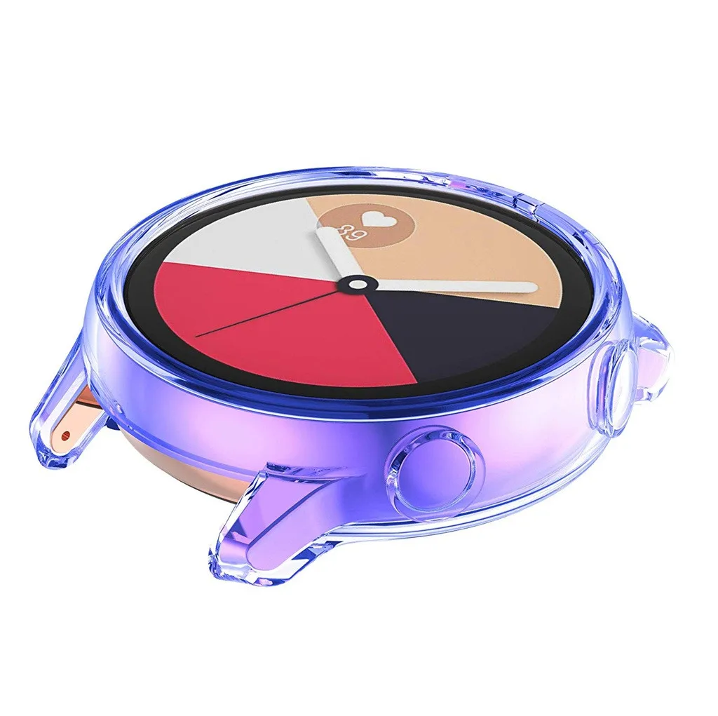 Прозрачный ТПУ жесткий защитный чехол для часов для samsung Galaxy Watch Активный Чехол для смарт часов TPU набор защитный чехол