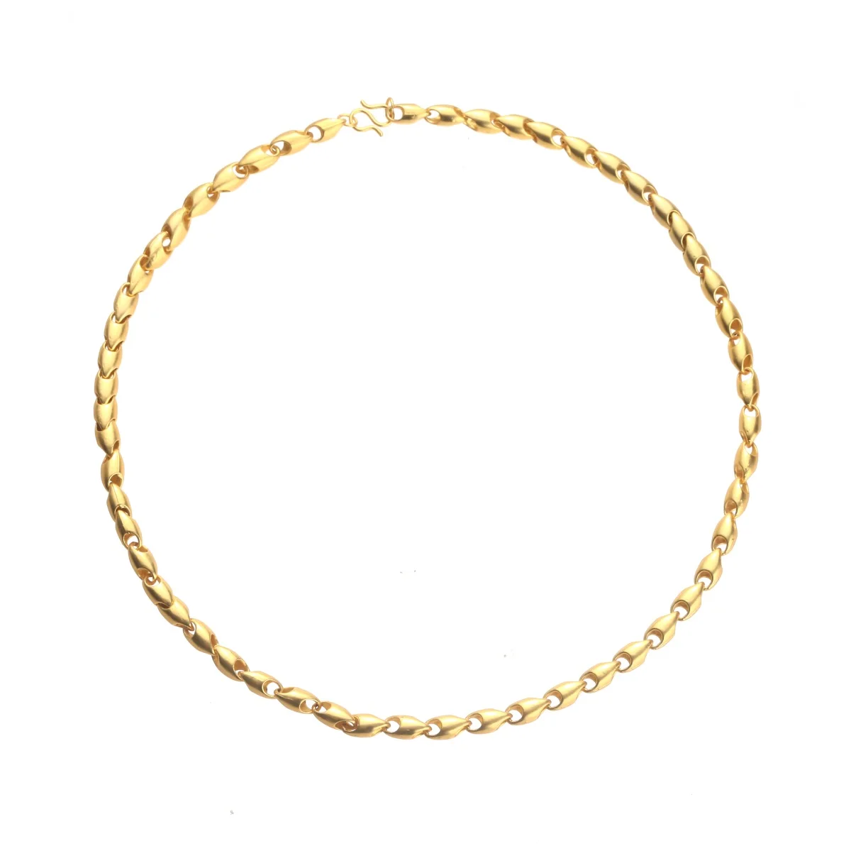 Ожерелья африканские золотые для женщин ювелирные изделия из Дубая плотное