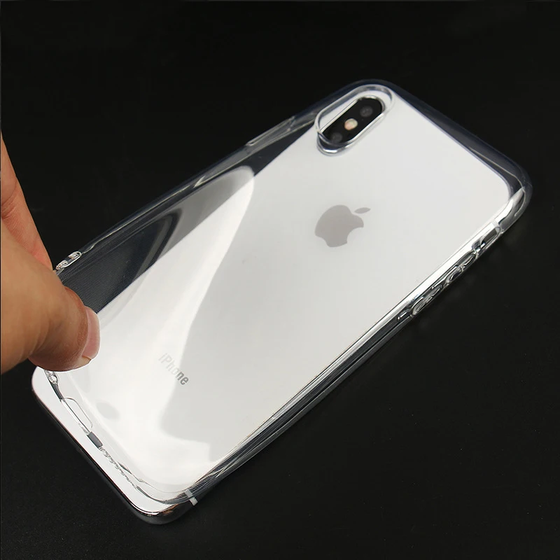 Прозрачный чехол для iPhone 11 Pro Max силиконовый мягкий прозрачный телефона |