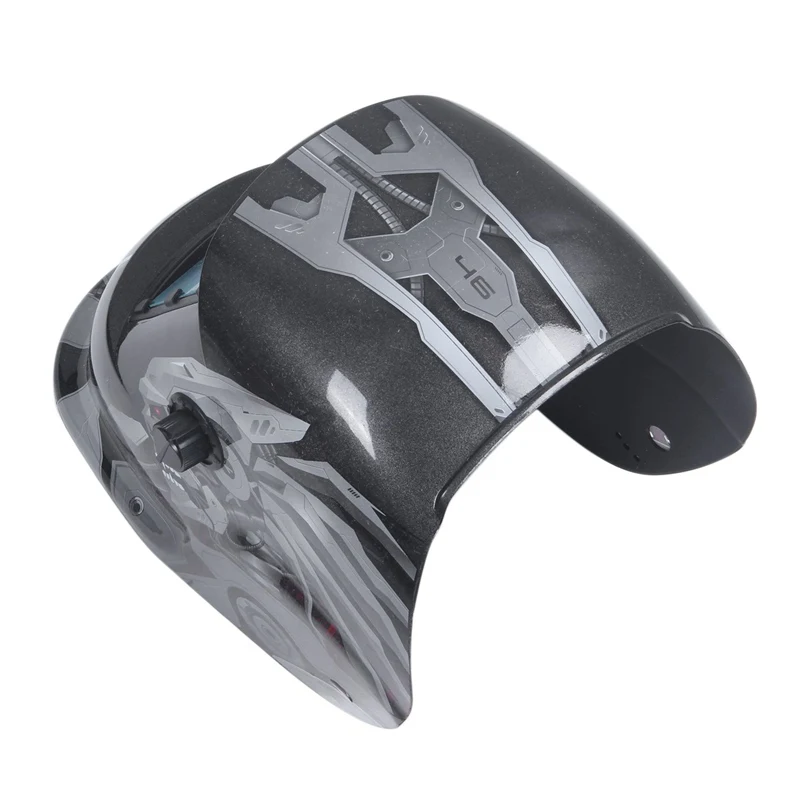 Hot XD-Welding Mask Hood Solar Automatic Welding Helmet (Solar Power for Recharge) Face Protection (robot) | Инструменты