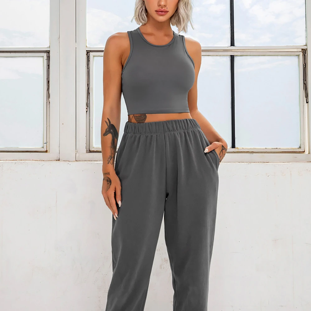 

Seamless Yoga Set Sport Suit Gym Clothing Fitness Suit Two Piece Set Workout Sport Set Women Female Clothes Women's Tranksuit