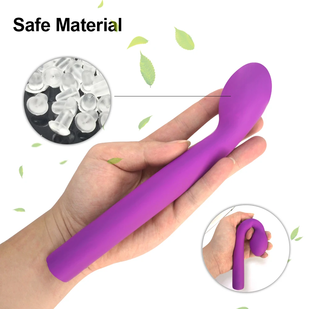 Секс игрушки для женщин мягкий Мощный водонепроницаемый вибратор точки G