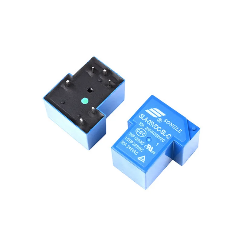 5 шт. реле питания SLA-05VDC-SL-C SLA-12VDC-SL-C 5В 12В 24В 30А 6PIN T90 Новый и оригинальный |