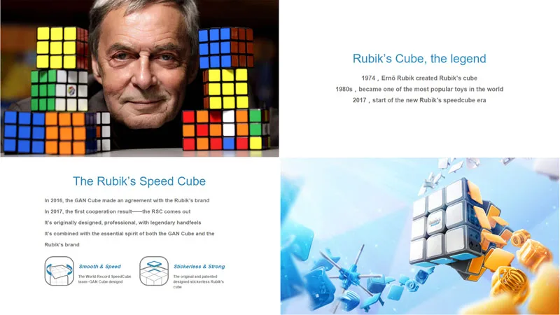Gan RSC 3x3x3 волшебный куб GAN rsc 3x3 головоломка-куб GAN 3X3 скоростной куб gans 3x3x3 Cube GAN RSC cube 3x3 Biks Cubo Magio