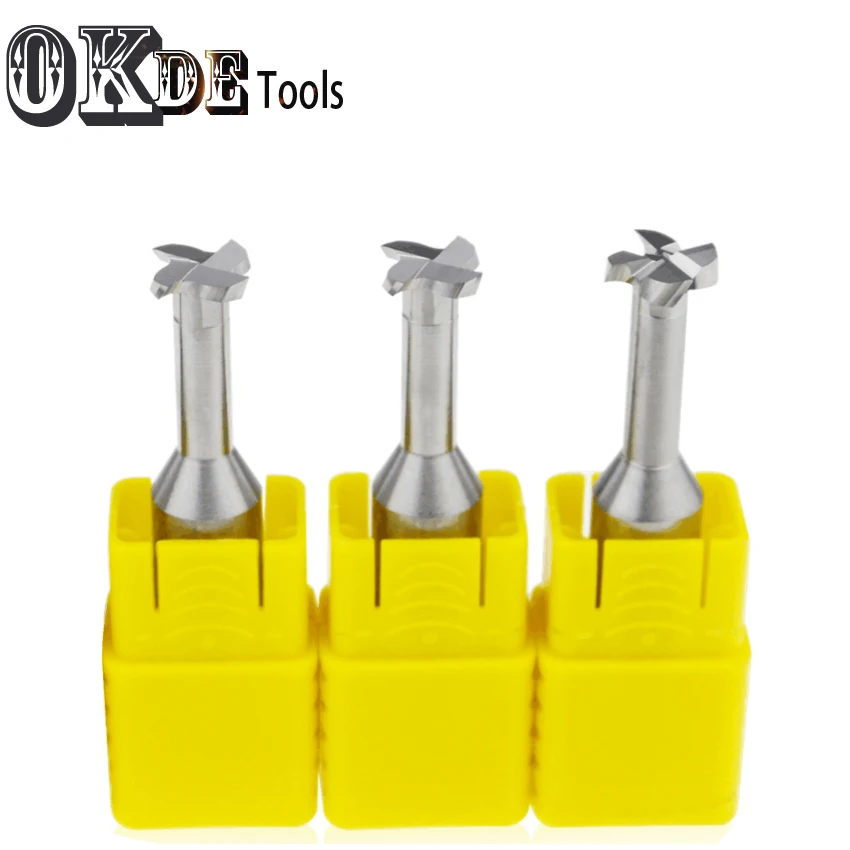 

2pcs/lot Tungsten steel 4mm-12mm T-Slot milling cutter alloy t-groove cutter plus hard integral alloy t-type carbide t cutter