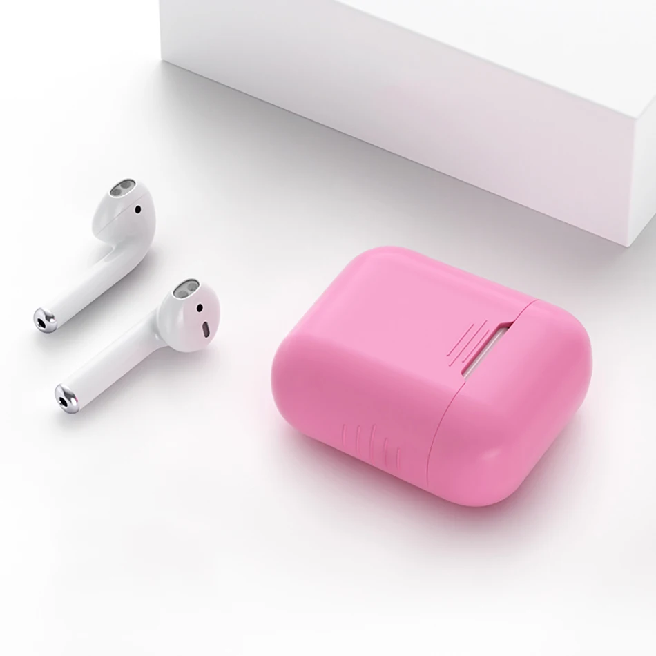 Силиконовый чехол для Apple Airpods для Air Pods чехол s для Airpods Pro Bluetooth наушники кожаный чехол для наушников Аксессуары