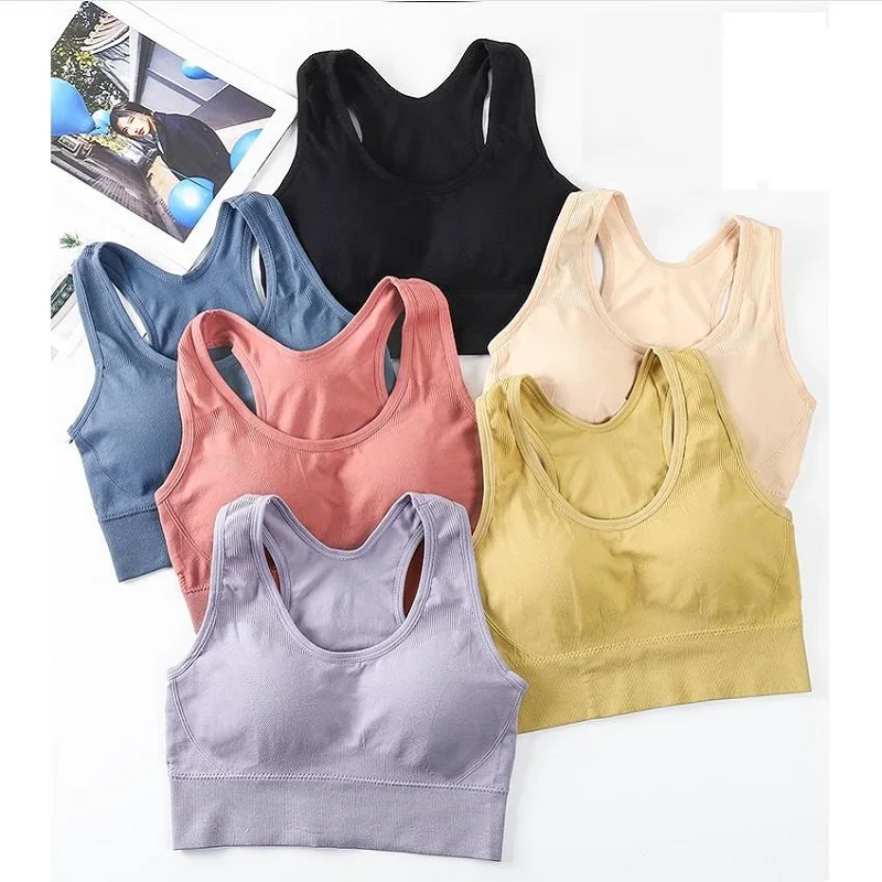 

Underwear Women Gather No Steel Ring Lingerie Bra Tube Top Wrapped Chest Beauty Back Actival Cotton Breathable Thin Section