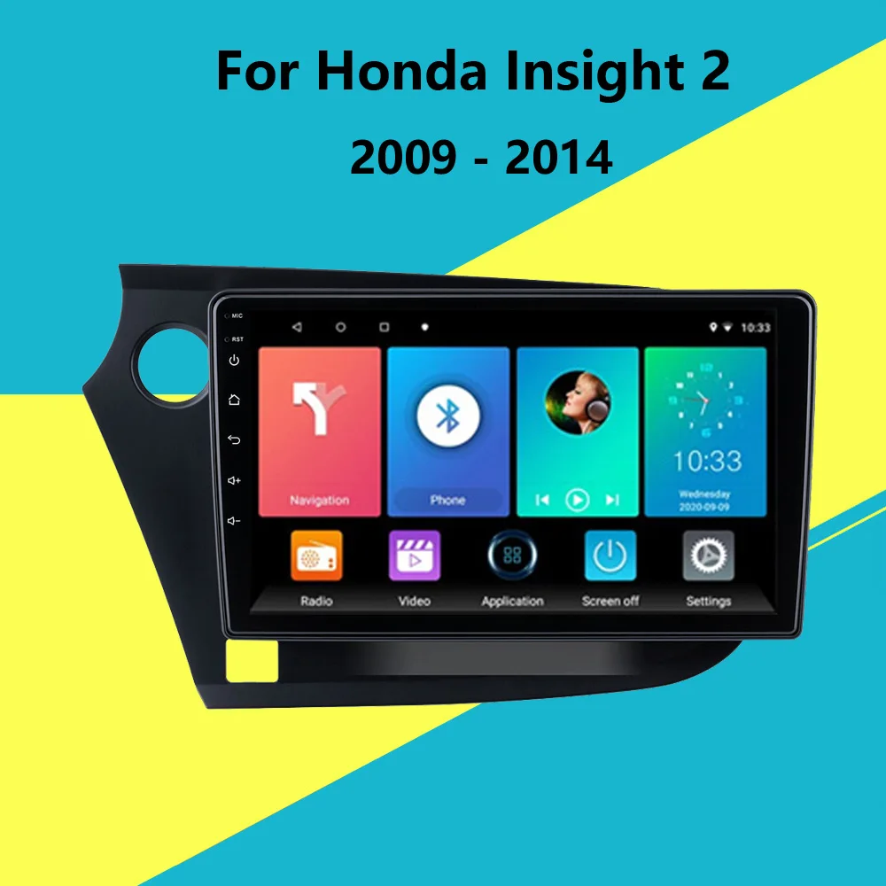 Для Honda Insight 2 2009 2014 Автомобильный Радио мультимедийный плеер Din 9 &quotAndroid 8 1