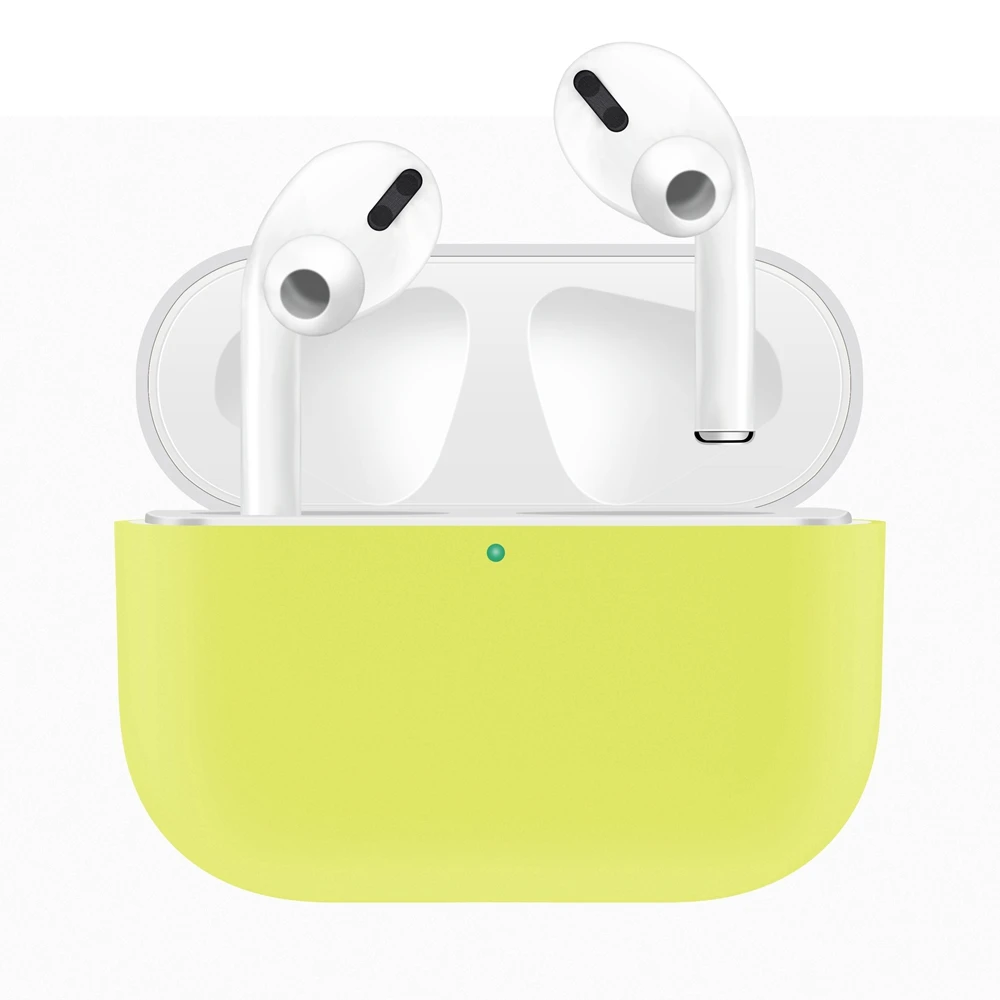 Для Apple AirPods Pro Чехол силиконовый Bluetooth беспроводной TWS наушники защитный чехол для Air Pods Pro чехол противоударный