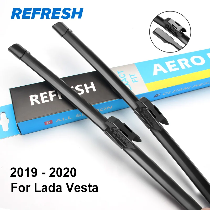 

REFRESH Windscreen Hybrid Wiper Blades for Lada Vesta Fit Pinch Tap Arms 2019 2020
