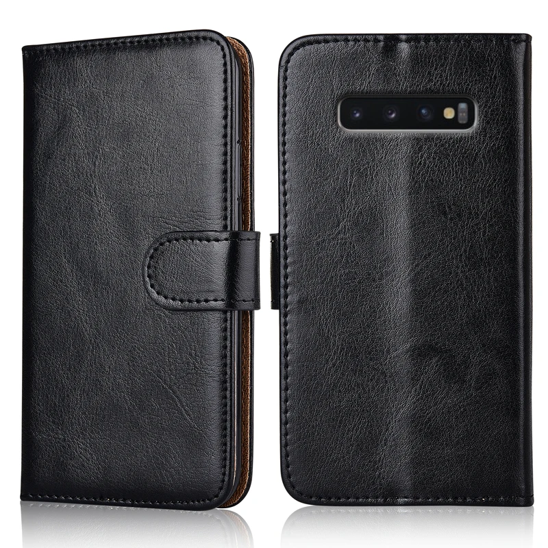 Чехол-бумажник из ТПУ для Samsung Galaxy S10 G973 SM-G973FDS SM-G973U SM-G973W | Мобильные телефоны и
